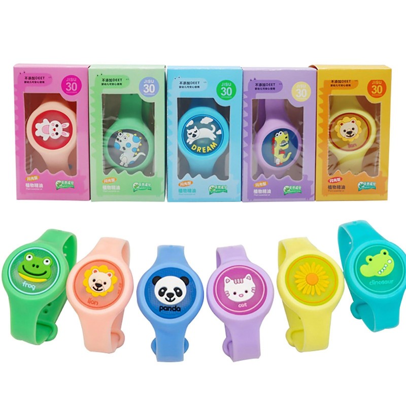 Pulsera Repelente de Mosquitos Infantil x2 con Citronela