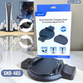 Base de Carga Dual para 2 Controles PS5 con Soporte de Consola